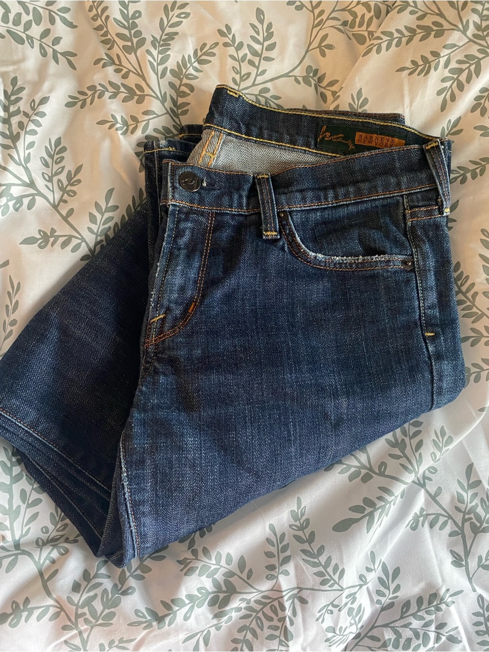 7 For All Mankind for Barney’s New York - low waist, boot cut, size 30
